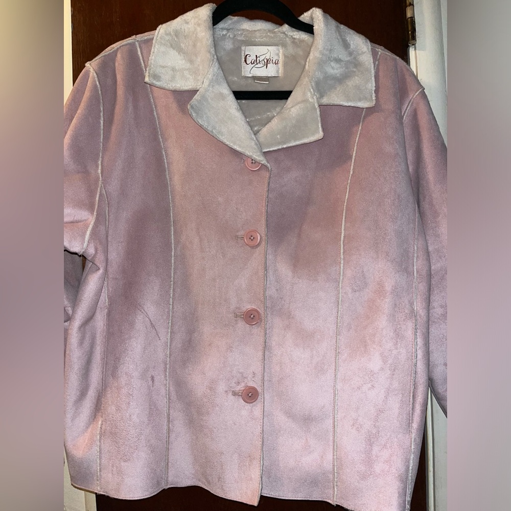 Calispia Faux Suede Jacket